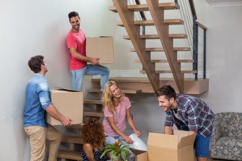 Professional furniture removals in Temple with careful loading
