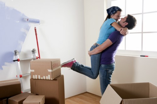 Professional movers handling a local Temple relocation