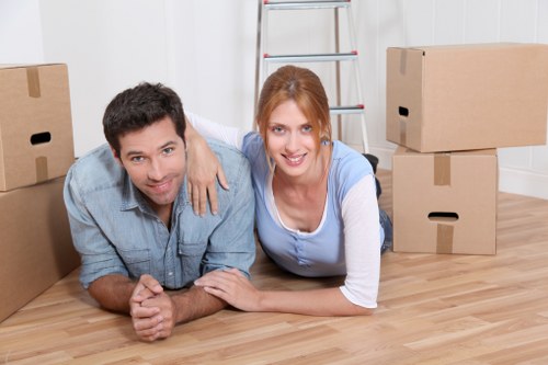 Student packing essentials for removals in Temple