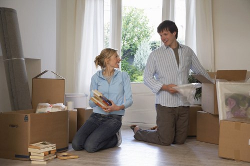 Fragile household items protected during home moves in Temple