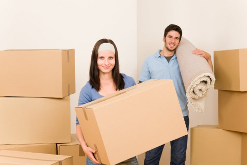 Secure removal van in Temple for safe transport of belongings